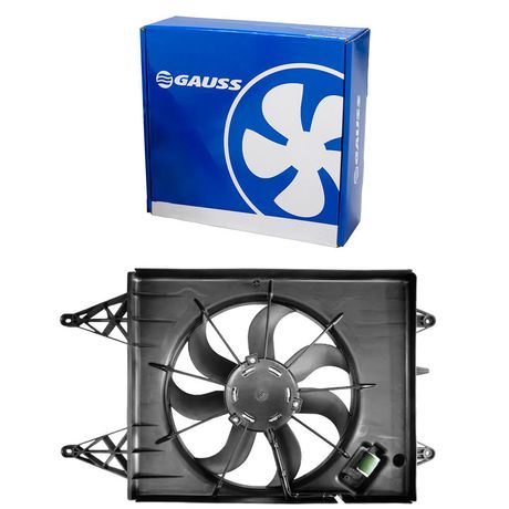 Ventoinha Radiador Saveiro Spacefox 2006 2019 Ar Gauss GE1064