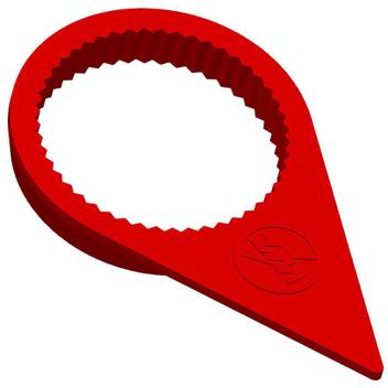 Verificador Porca Roda Chave 32 Vermelho Zm 3303253